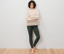 Tchibo Női termoleggings, bordázott, khaki Khaki XXL 52/54