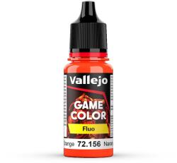 Vallejo 72156 Fluo Color Fluorescent Orange, 18 m (8429551721561)