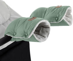 Petite&mars Kesztyű / Kézmelegítő babakocsira Jasie Pale Eucalypt - babycenter-sopron