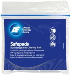 AF International Tisztítókendő izopropil alkohollal, nagy méretű, 10 db, AF Safepads 10 db/csomag (SPA010)