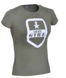M-Tramp Army girl póló - Military zöld színben