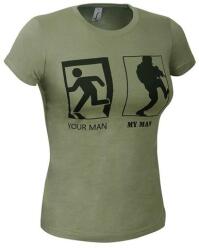 M-Tramp Your man-my man póló-khaki