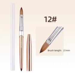  NiiZA műkörmös ecset kolinsky porcelán 12-es 21mm