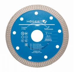 Högert Technik HT6D722 Gyémánt penge kerámialapokhoz 125 mm (HT6D722)