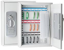 WEDO Zárható kulcsszekrény elektronikus zárral, 21 db-os WEDO (UW001) - becsiirodaker