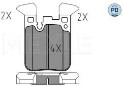 MEYLE set placute frana, frana disc MEYLE -PD: Advanced performance and design. 025 250 2916/PD (025 250 2916/PD)