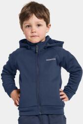 Didriksons gyerek felső CORIN KIDS FULLZIP sötétkék, sima, kapucnis - sötétkék 80