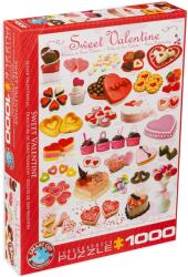 EUROGRAPHICS Puzzle Eurographics din 1000 de piese - Dulciuri pentru Sfant Valentin (EG60000431) Puzzle