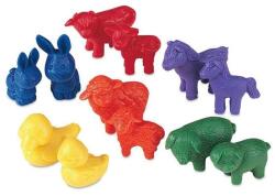 Nowa Szkola Set joc Nowa Szkola - Animale pentru sortare și numărare, 72 buc (6618020041) Figurina
