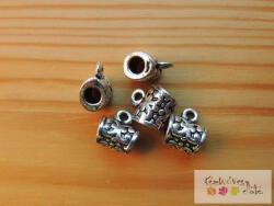  Antik ezüst színű pandora medáltartó 5db/cs MT13