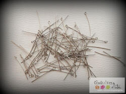  Szemes szerelőpálca 100db/cs - nikkel szín 35mm