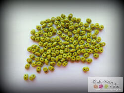  Cseh Superduo gyöngy 10g/cs SD53410 - opaque olivine