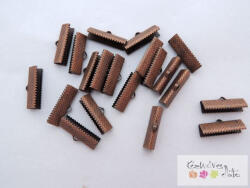  Szalagvégzáró 20db/cs - vörös bronz
