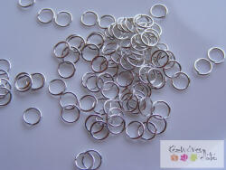 Szerelőkarika 100db/cs - nikkel szín szk1