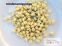 Cseh twin gyöngy 10g/cs TW03151- sárgás zöld