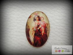  Ovális kaboson OKAB1 30x20mm