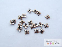  Antik ezüst színű gyöngykupak 20db/cs gyk26