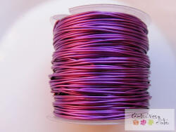  Ékszer drót 1mm - lila szín 24m