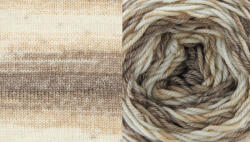  Everyday Batik cake, színátmenetes fonal 140g 74214 Drapp-krém