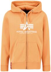 Alpha Industries Basic Zip Hoody PP - tangerine