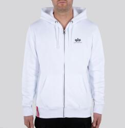 Alpha Industries Basic Zip Hoody SL - white - snipersw - 33 290 Ft