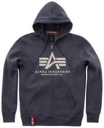 Alpha Industries Basic Zip Hoody - greyblack