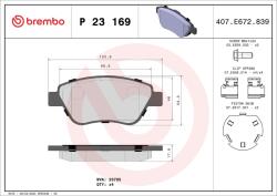 BREMBO Bre-p23169 (p 23 169)
