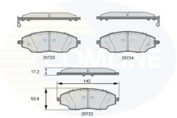 COMLINE set placute frana, frana disc COMLINE - centralcar - 139,64 RON