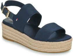 Tommy Hilfiger Espadrile Femei MID WEDGE SANDAL Tommy Hilfiger Albastru 38