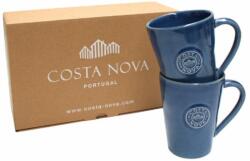 COSTA NOVA Albastru cana ceramica Nou, 0, 3l, COSTA NOVA, cadou balení/2 ks