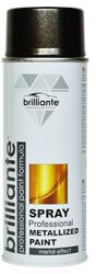 BRILLIANTE VOPSEA SPRAY METALIZATA NEGRU 400 ml BRILLIANTE - ascoauto