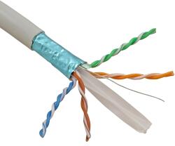 Elan Cablu FTP Cat 6, cupru 100%, manta LSZH, tambur 305 metri, Gri (ELN-FTP-6-CU)