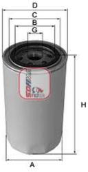 SOFIMA Filtru ulei S1210R SOFIMA (56188)