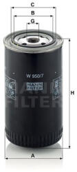 MANN Filtru ulei W950 7 MANN (61657)