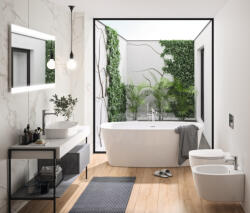 Ideal Standard Cada freestanding DEA sifon cu ventil click-clack inclus, Ideal Standard (dea)