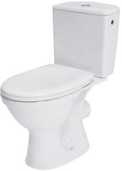 Cersanit Vas WC cu rezervor și capac inclus, evacuare laterală, 62, 5 x 37 x 75, 5 cm, New Roma, Cersanit (5032935)