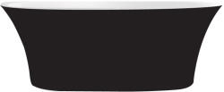 becrisa Cada freestanding neagra, ovală din acril, 170x78 cm, Ralu MB20BLK, Becrisa (MB20BLK)