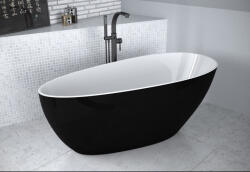 Besco Cada freestanding ovala GOYA black&white DuraBe, Besco (goya black)