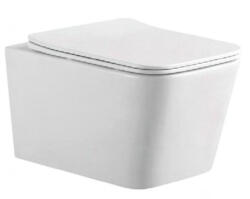 Anahita Construction Vas WC suspendat rimless cu capac soft close, Recall, Anahita (LX1907)