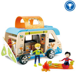 Hape Set de joacă din lemn HAPE Adventure Van (H3407)