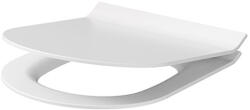 Fluminia Capac WC City, slim, duroplast cu Soft-Close si Easy Off, alb Cersanit K98-0134 (50321016)