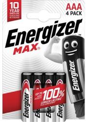 Energizer Elem, AAA mikro, 4 db, ENERGIZER "Max (EEAAA4MA) - jatekotthon