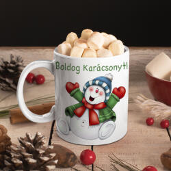  Karácsonyi bögre - Hóember (1314)