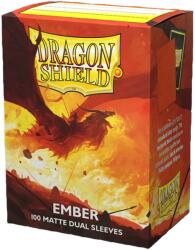 Dragon Shield Протектори за карти Dragon Shield Dual Sleeves - Matte Ember (100 бр. )