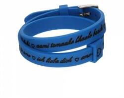 il mezzometro Brățară Damă il mezzometro I LOVE YOU SILVER - BRACCIALE IN SILICONE/SILICONE BRACELET 0ffe99