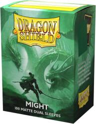 Dragon Shield Protecții pentru cărți de joc Dragon Shield - Matte Dual Sleeves Standard Size, Might (100 buc. )