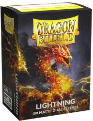Dragon Shield Protecții pentru cărți de joc Dragon Shield Dual Sleeves - Matte Lightning (100 buc. )