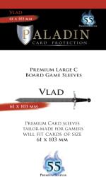 Paladin Card Protection Protecții pentru cărți de joc Paladin - Vlad 61x103 (Adrenaline, Tash-Kalar) (PALVLACLR)