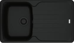 Franke Antea gránit mosogató 86x50 cm fekete 114.0693. 551 (1140693551)