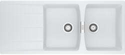 Franke Centro gránit mosogató 116x50 cm fehér 114.0710. 234 (1140710234)